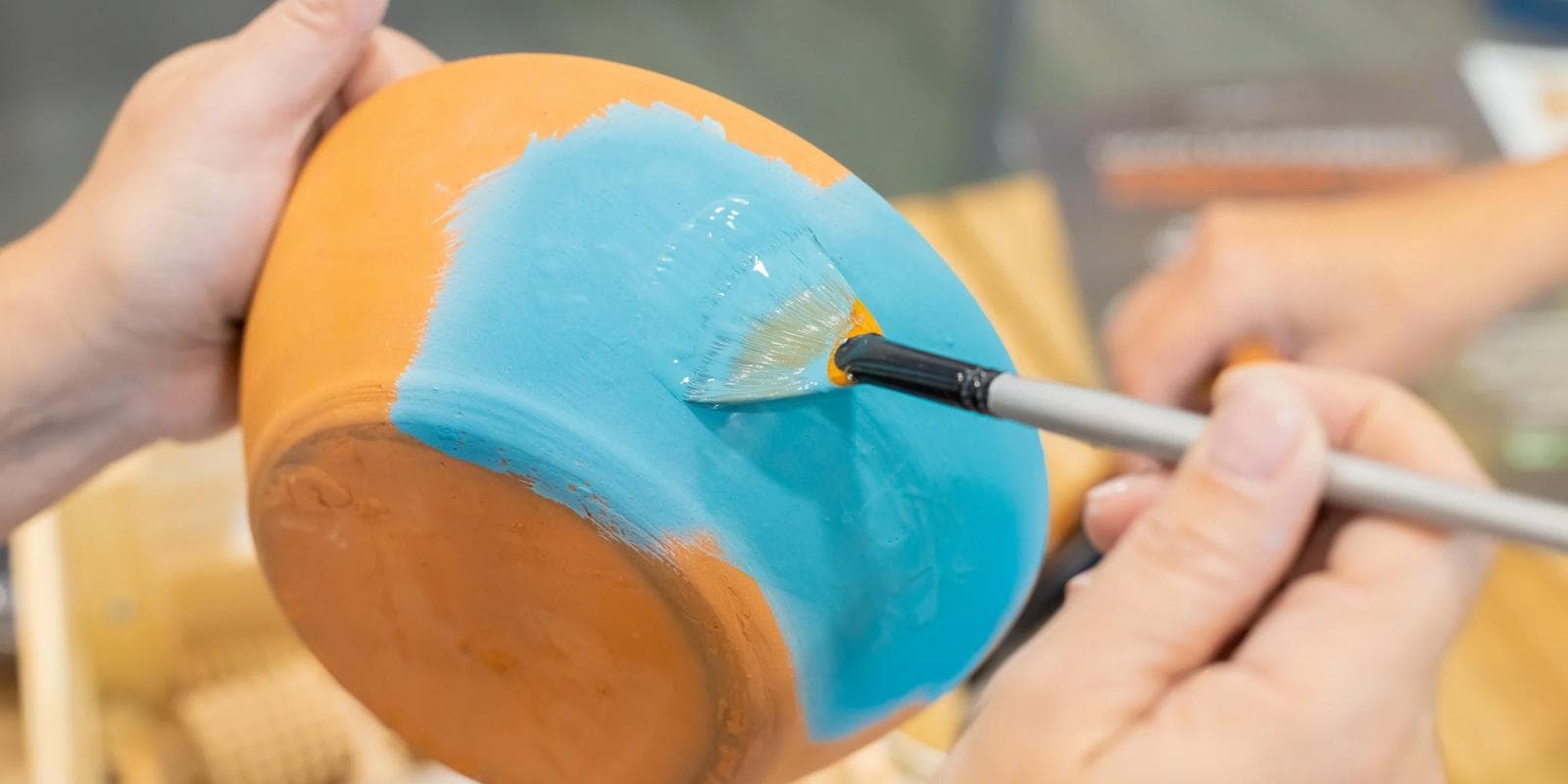 Handcrafted ceramics and textiles