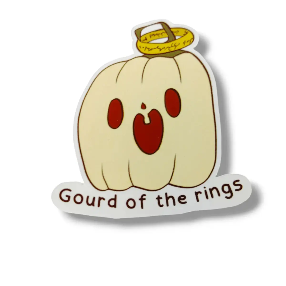 Funny Sticker - Gourd of the Rings 