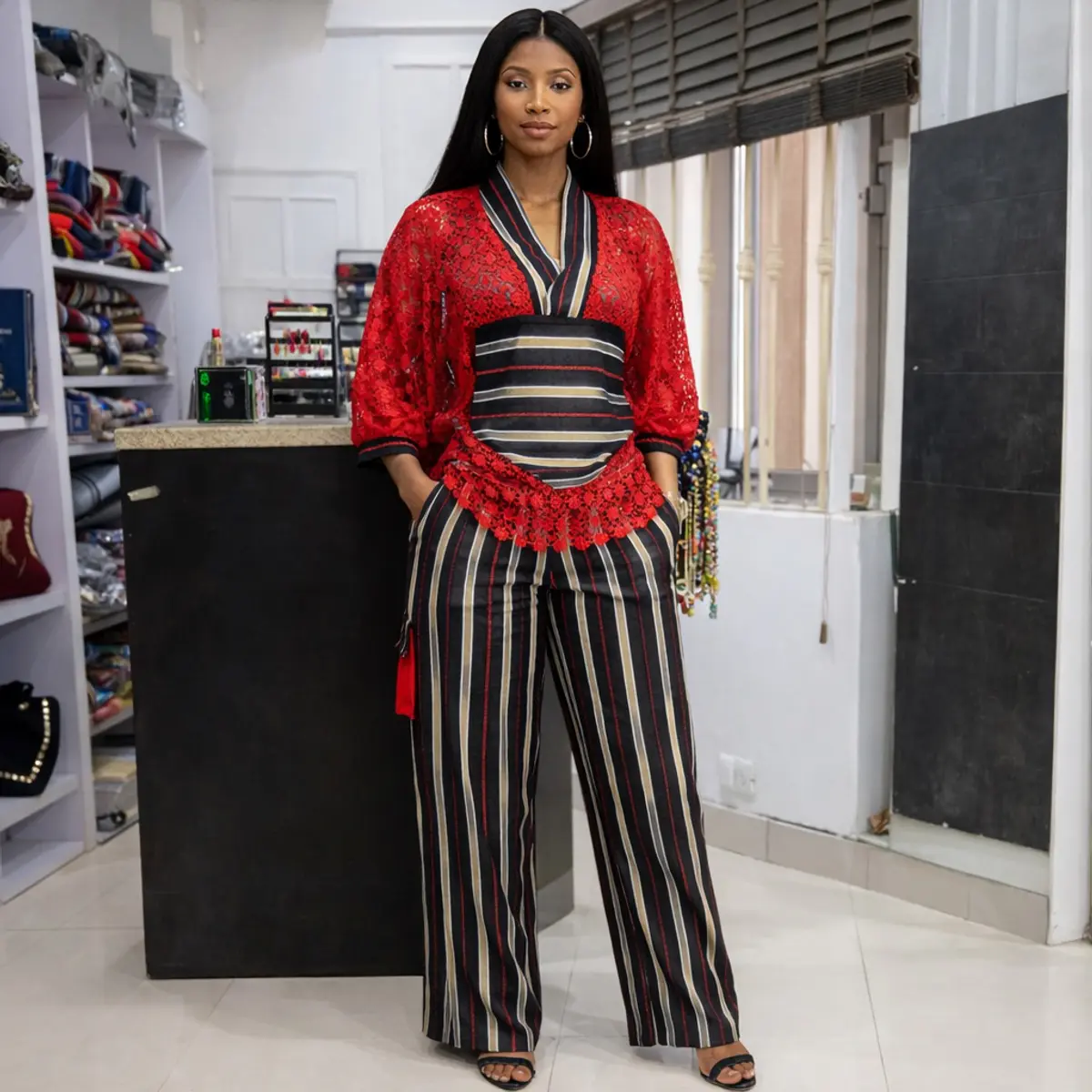 Aso-Oke Two Piece for Women
