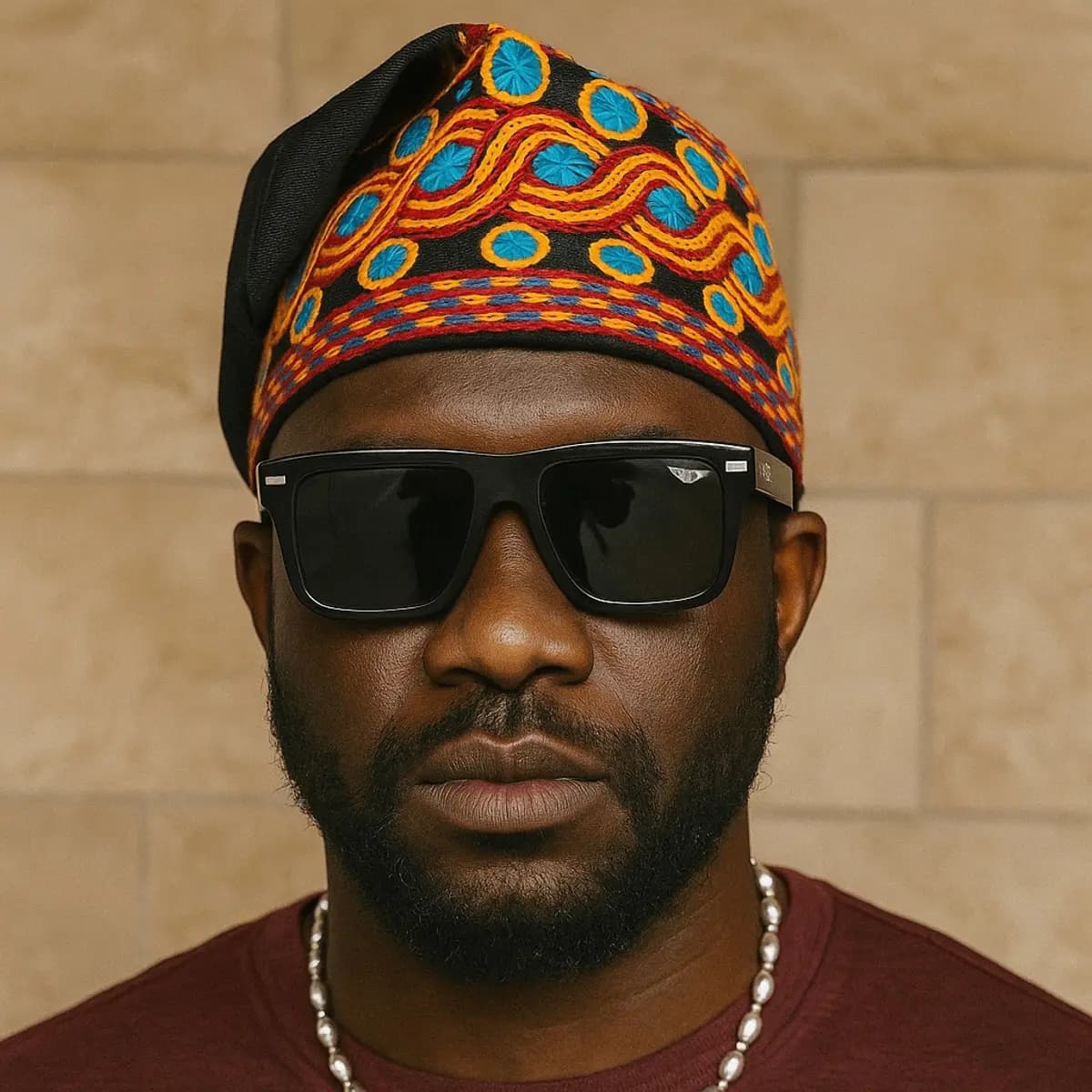 Aso Oke Handmade Cap